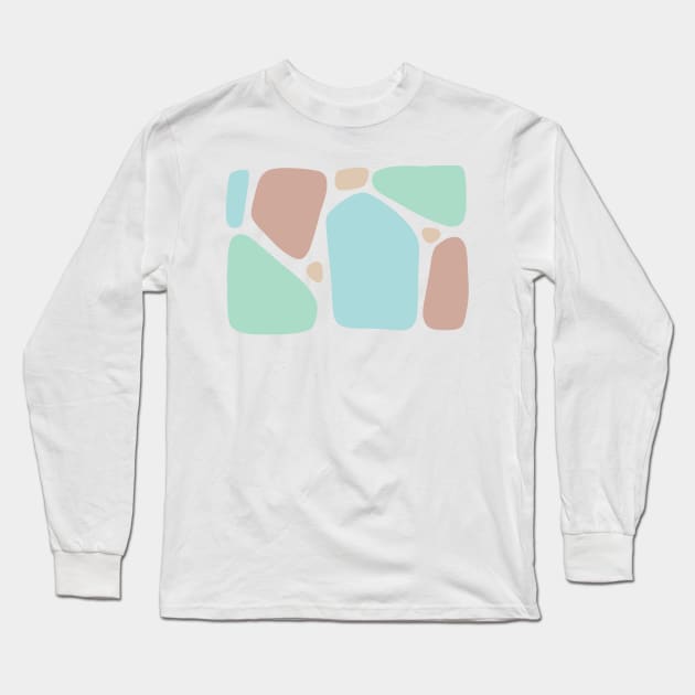 Mint Chocolate Pebbles by Sunnie Meowtlu Long Sleeve T-Shirt by SunnieDu